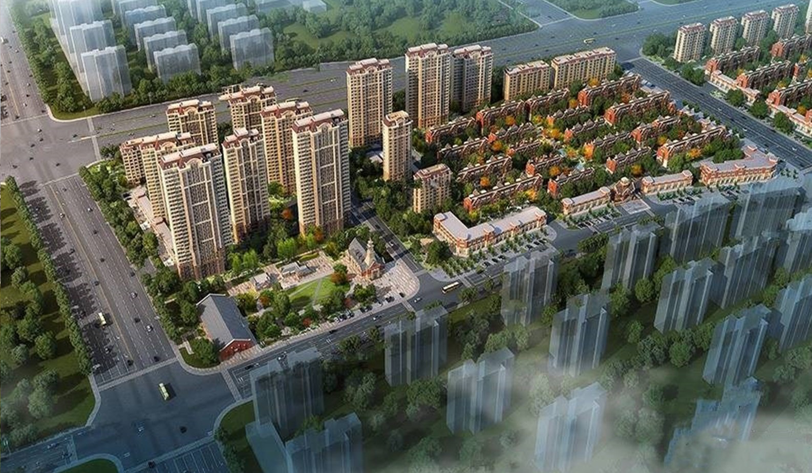 天津市北辰区中储城邦住宅项目